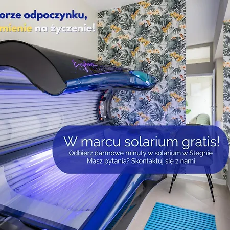 Perla Mierzei Piamola, Bezplatne Solarium *