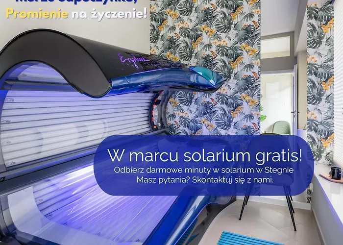 Perla Mierzei Piamola, Bezplatne Solarium *